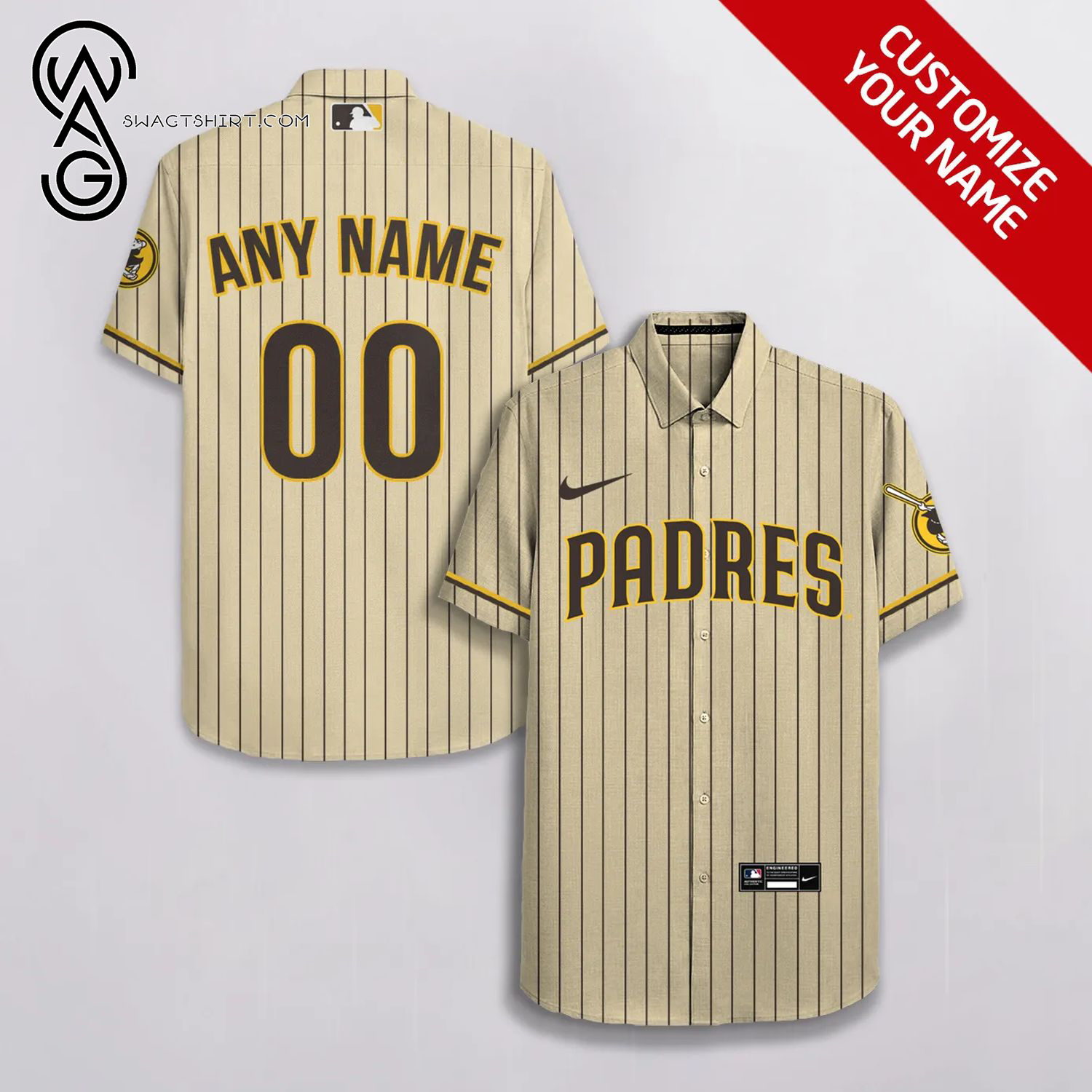 [Top Trending] San Diego Padres Major League Baseball Full Printing Personalized Hawaiian Shirt